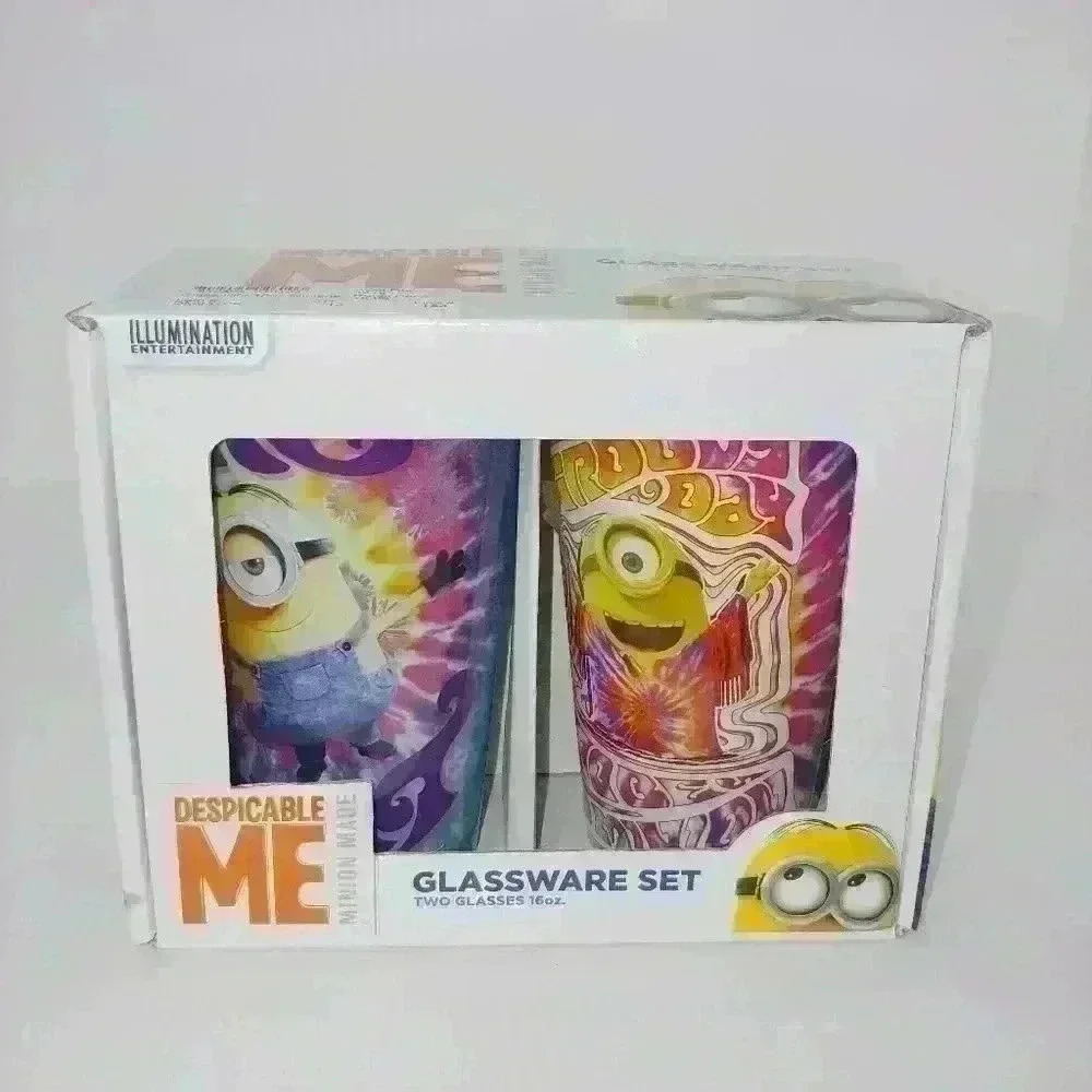Despicable Me 16 oz. Pint Glass Set
